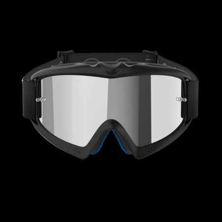 Alpinestars Youth Vision Corp Goggles (Silver Mirror Lens) - Black
