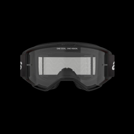 Alpinestars Vision 3 Wordmark Goggles (Clear Lens) - Black