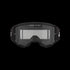 Alpinestars Vision 3 Wordmark Goggles (Clear Lens) - Black