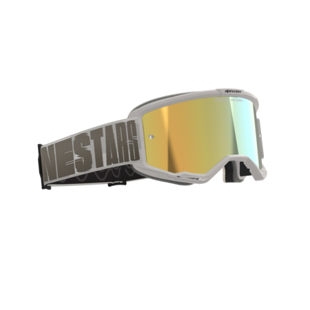 Alpinestars Vision 5 Hollow Goggles (Gold Mirror Lens) - Wind