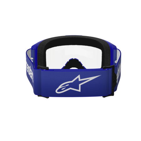 Alpinestars Vision 3 Wordmark Goggles (Clear Lens) - Blue