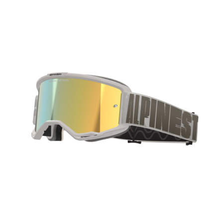 Alpinestars Vision 5 Hollow Goggles (Gold Mirror Lens) - Wind