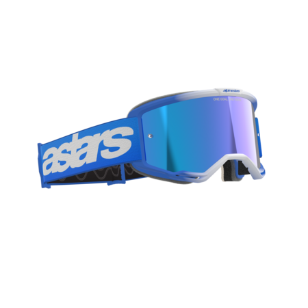 Alpinestars Vision 5 Blaze Goggles (Blue Mirror Lens) - Blue