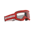 Alpinestars Vision 3 Wordmark Goggles (Clear Lens) - Red