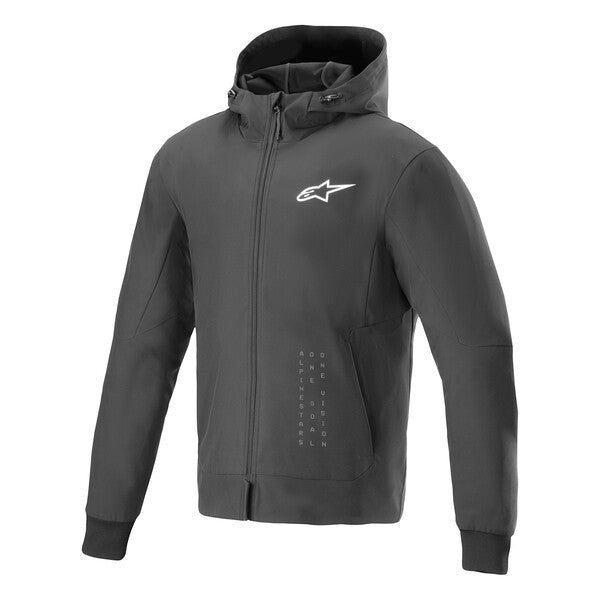Alpinestars Radium Tech Hoodie Black/White — product (image 1 of 2)