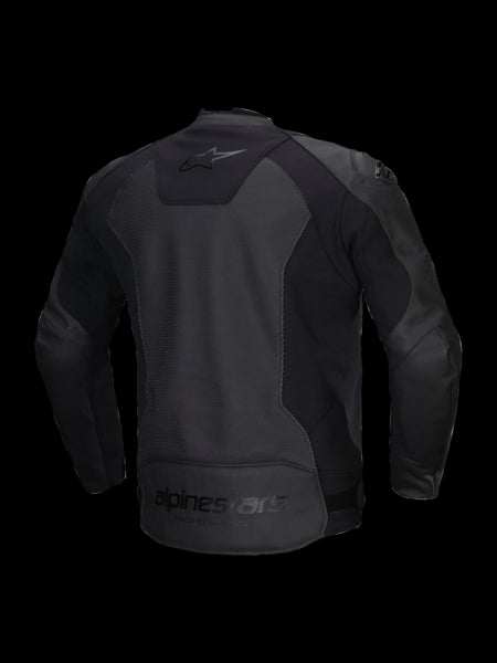 Alpinestars Faster V3 Leather Airflow Jacket Black/Black