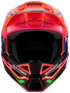 Alpinestars Youth Supertech M3 Deegan Helmet - Orange/Purple/Pink ECE06