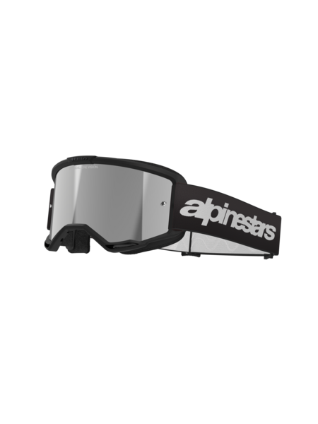 Alpinestars Vision 3 Wordmark Goggles Black Mirror Silver