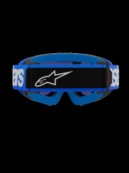 Alpinestars Youth Vision Blaze Goggles Blue Mirror Blue