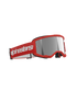 Alpinestars Vision 3 Wordmark Goggles Red Mirror Silver