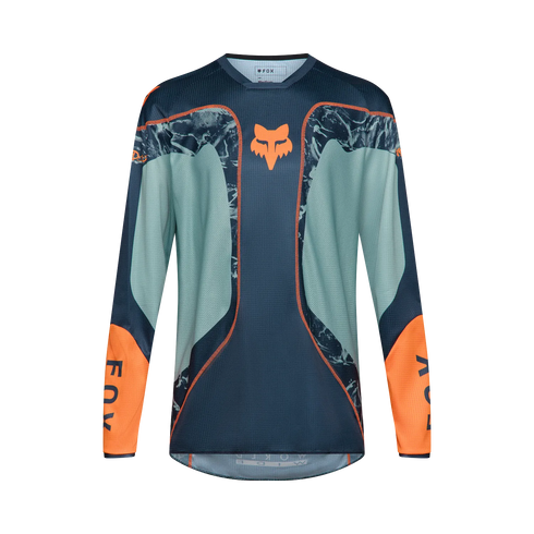 Fox Racing 2026 180 Image Print Jersey - Arctic Blue