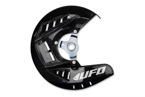 UFO Front Disc Guard Yamaha YZF250/450 14-21 Black