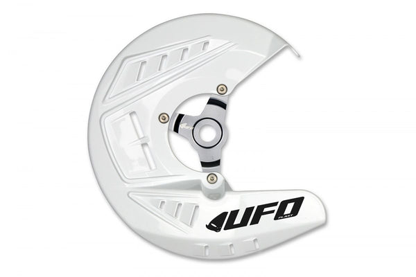 UFO Front Disc Guard Yamaha YZF250/450 14-21 White