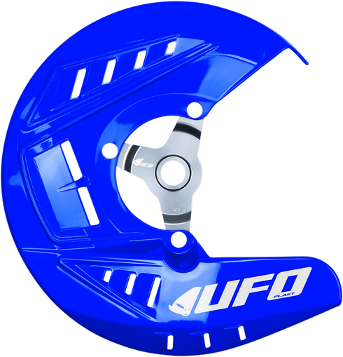 UFO Front Disc Guard Yamaha YZF250/450 14-21 Blue