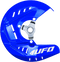 UFO Front Disc Guard Yamaha YZF250/450 14-21 Blue