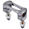 Zeta Racing RX Handlebar Clamp Kit - WR250R/X - Silver