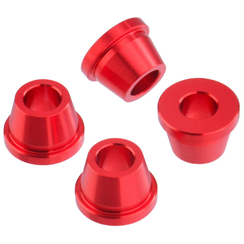 Zeta Racing Rubber Killer Solid Mount Kit - Honda CR/CRF - Red