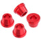 Zeta Racing Rubber Killer Solid Mount Kit - Honda CR/CRF - Red