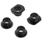 Zeta Racing Rubber Killer Solid Mount Kit - KTM/Husqvarna/GasGas 2023+ - Black