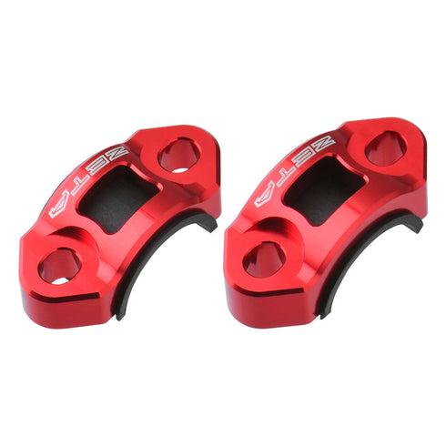 Zeta Rotating Bar Clamp Brake and Clutch Set Red