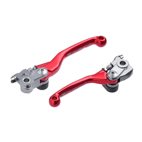 Zeta CRF450R21/450RX21 Pivot Lever Set FP - ZE44-0113 (Red)