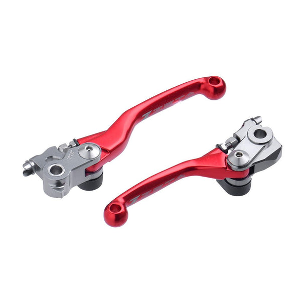Zeta CRF450R21/450RX21 Pivot Lever Set FP - ZE44-0113 (Red)