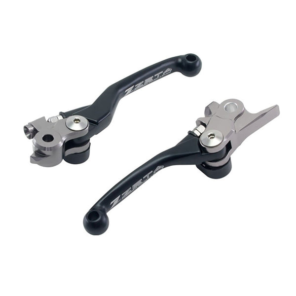 ZETA Pivot Lever Set FP - KTM/Huqvarna - Black - ZE44-4131