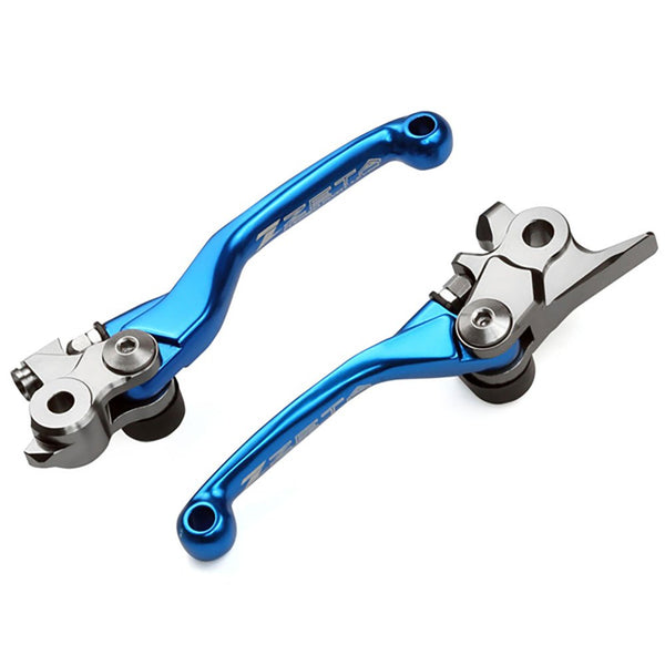 ZETA Pivot Lever Set FP - KTM/Huqvarna - Husky Blue - ZE44-4139