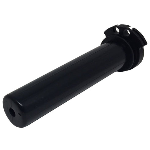 Zeta Plastic Close End Trottle Tube - Kawasaki/Suzuki/Yamaha - KXF/RMZ/YZF - Black