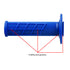 Zeta Racing Open End Dirt Grip - Blue