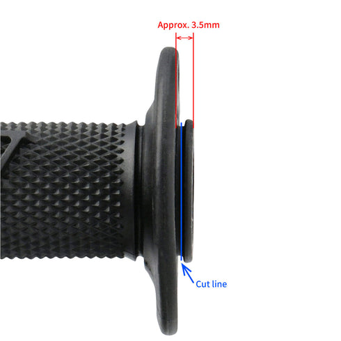 Zeta Racing Open End Dirt Grip - Blue