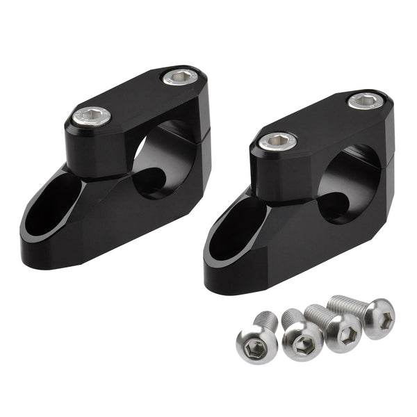 Zeta Racing Handlebar Rise Kit - Offset 20mm, Height 26mm - 22.2/28.6mm Bar