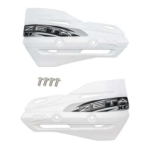 Zeta Armor Hand Guard XC Kit - Black/White