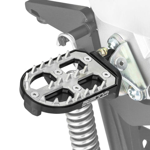 Zeta Adventure Foot Pegs Tenere 700 Black