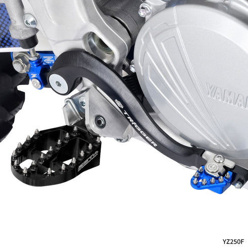 Zeta Racing Aluminium Footpegs - Yamaha YZ 2023+ - Black