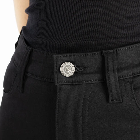 Oxford Ladies Super Jegging 3.0 Reinforced Stretch Denim Jeans - Black (Regular) — Motorcycle Gear (image 3 of 13)