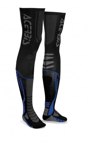 Acerbis X-Leg Pro Socks - Black/Blue