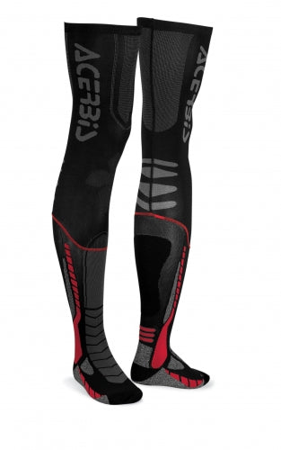 Acerbis X-Leg Pro Socks - Black/Red
