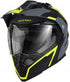 Acerbis Flip-Up FS-606 - Black/Grey/Yellow — Motorcycle Helmets (image 1 of 6)