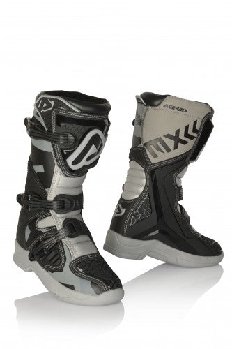 Acerbis Youth X-Team Boots - Black/Grey
