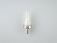 Barrel Shape Fuel Filter 8mm - Silver