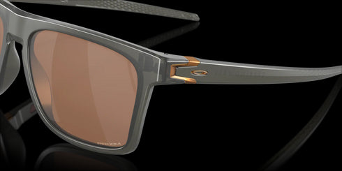 Oakley Leffingwell Matt Grey Smoke with Prizm Tungsten