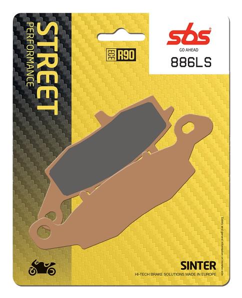 SBS FA231/2 Sinter Brake Pad - Rear