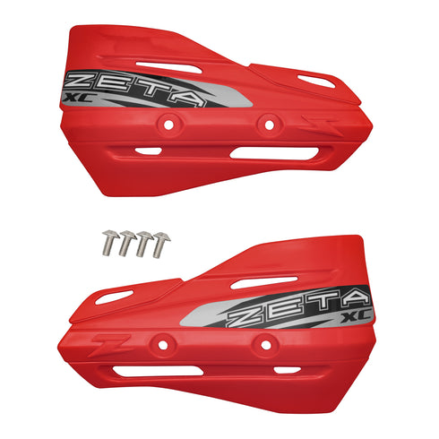 Zeta XC Protectors - Red