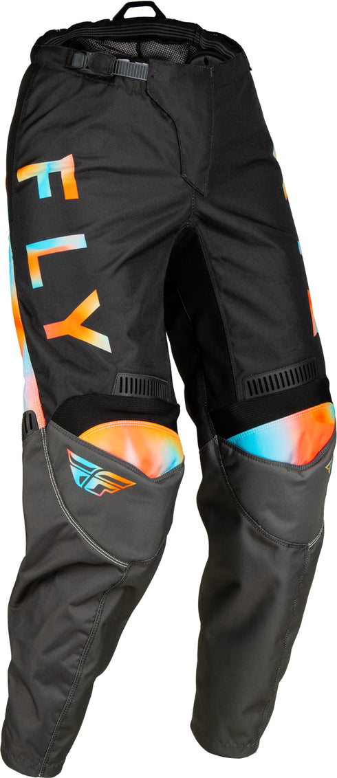 Fly Racing 2023 Ladies F-16 Motocross Pants - Grey/Pink/Blue