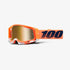 100% Racecraft 2 Goggle Corel - Gold Mirror Lens