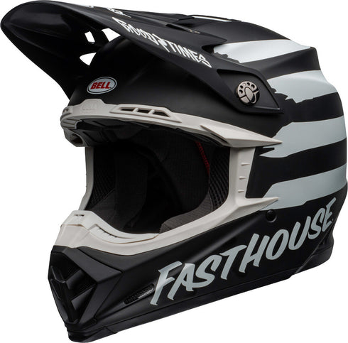 Bell Moto-9 MIPS Fasthouse Signia - Black/White