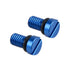 Zeta Front Fork Airvalve Cap Screw KYB / SHOWA Blue 2PCS