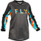Fly Racing 2023 Ladies F-16 Jersey - Grey/Pink/Blue