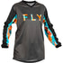 Fly Racing 2023 Ladies F-16 Jersey - Grey/Pink/Blue